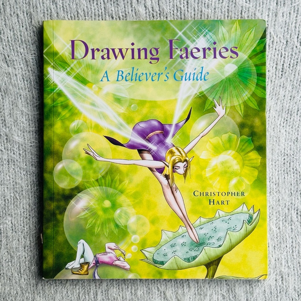 Drawing Faeries A Believer’s Guide 🧚‍♂️ Paperback Art Book